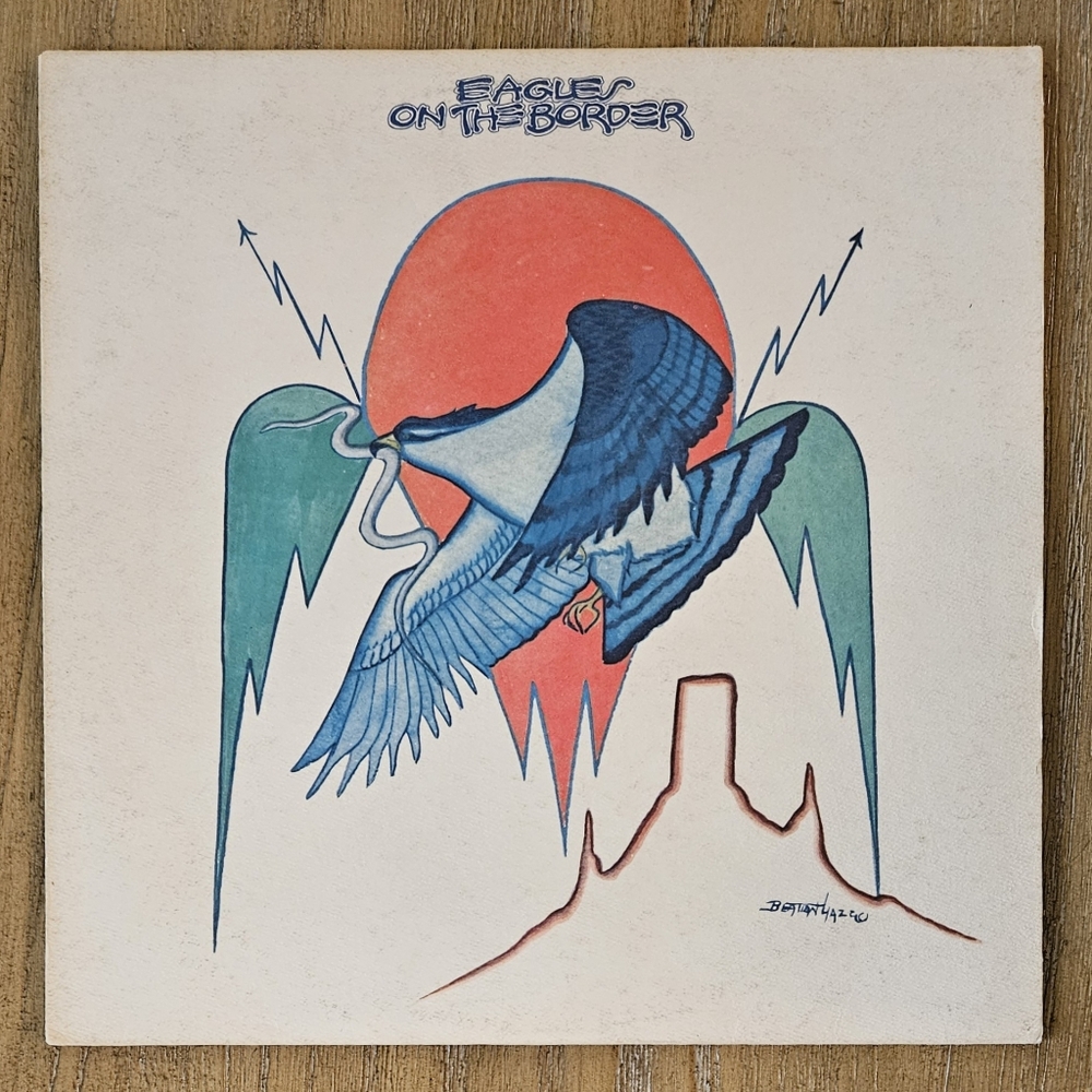 EAGLES•On The Border•1974 US (#7E-1004)•Santa Maria Pressing - Picture 9 of 9